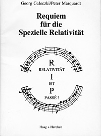 Buchtitel: Requiem für die Spezielle Relativität